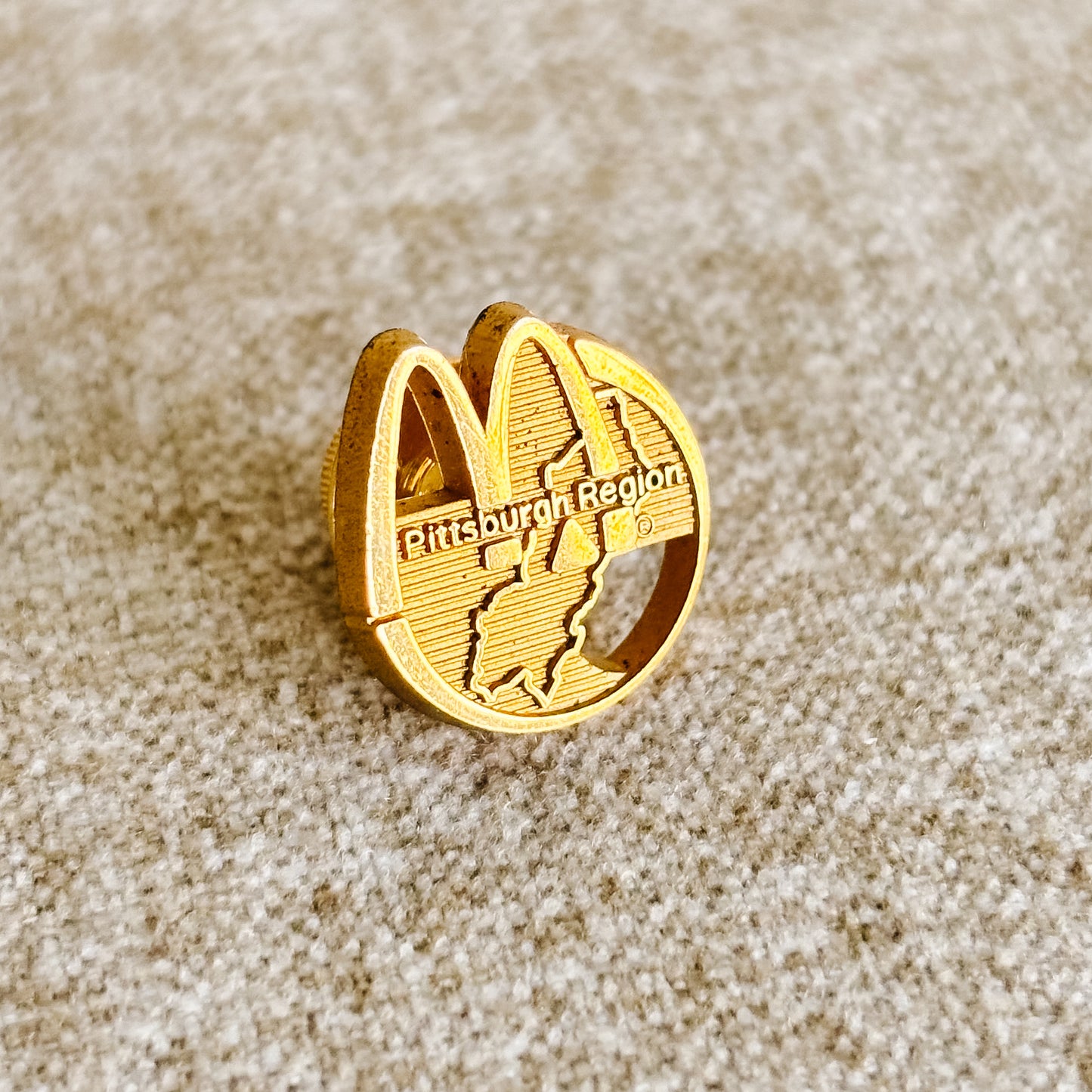 McDonald's USA Pin - Pittsburgh Pennsylvania Region Pin - Vintage from the 1980s