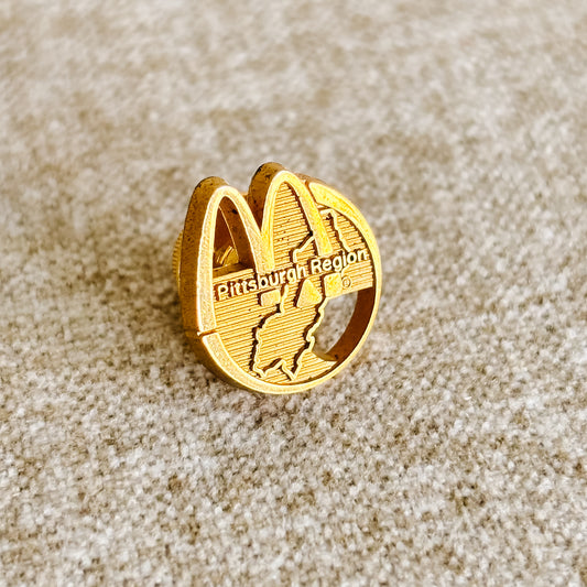 McDonald's USA Pin - Pittsburgh Pennsylvania Region Pin - Vintage from the 1980s