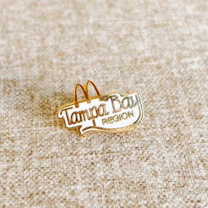 McDonald's USA Pin - Tampa Bay Florida Region Pin - Vintage from the 1980s