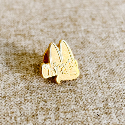 McDonald's USA Pin - Gold Chicago Illinois Region Pin - Vintage from the 1980s