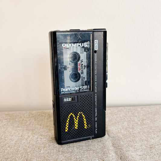 McDonald's Canada Accessory - Olympus Pearlcorder S911 - Vintage 1980s