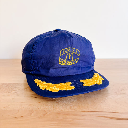 Vintage McDonald's Trucker Hat Baseball Cap - H.M.S.S. Promotion