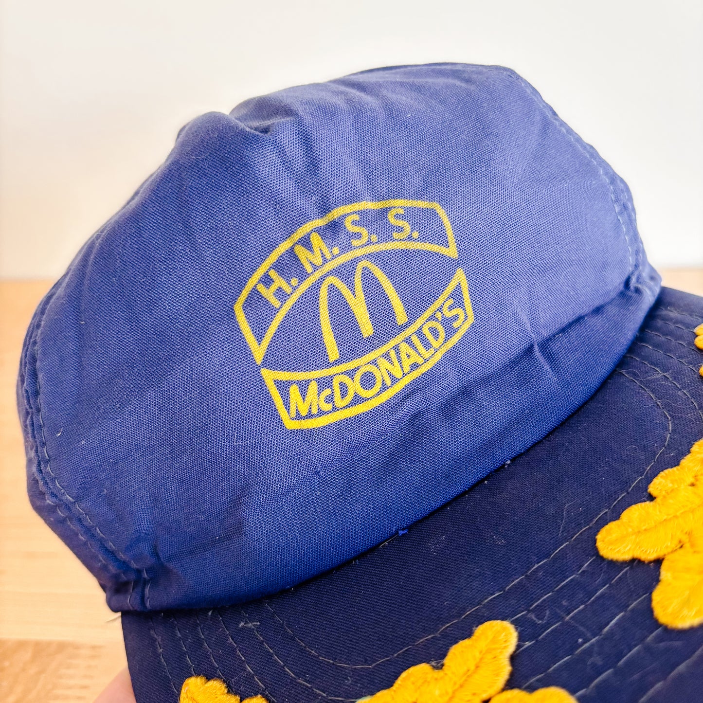 Vintage McDonald's Trucker Hat Baseball Cap - H.M.S.S. Promotion