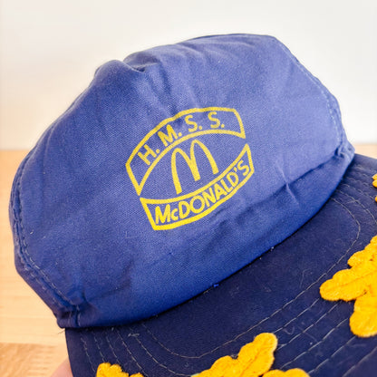 Vintage McDonald's Trucker Hat Baseball Cap - H.M.S.S. Promotion
