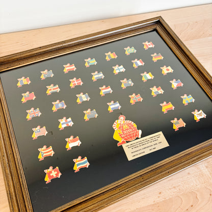 McDonald's 30th Birthday Commemorative Pin Set - Numbered Edition of 2000 - Vintage from 1985