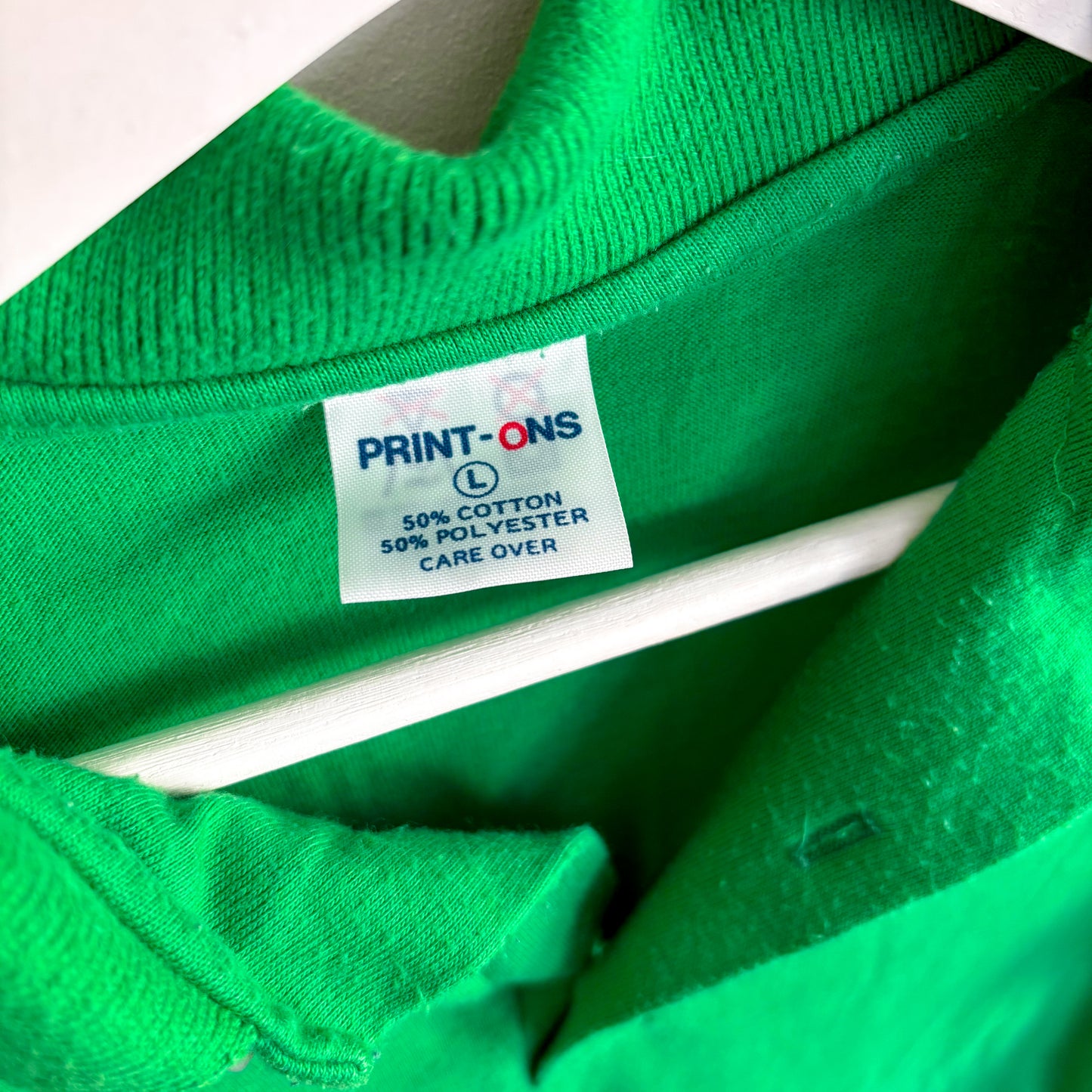 McDonald's Hamburger University Green and White Polo Tee - Vintage from the 1980s