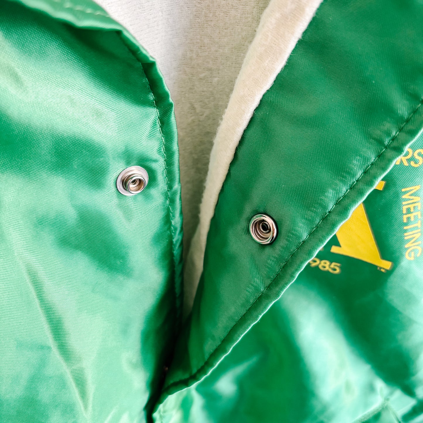 McDonald's Managers Training Meeting 1985 Green Jacket - Vintage from the 1980s