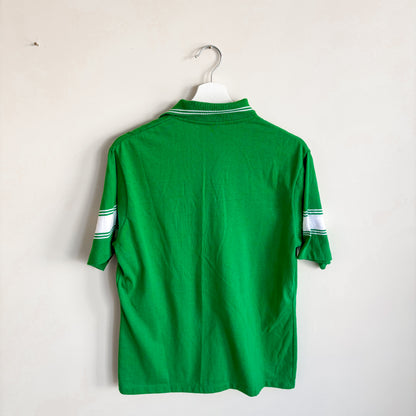 McDonald's Hamburger University Green and White Polo Tee - Vintage from the 1980s