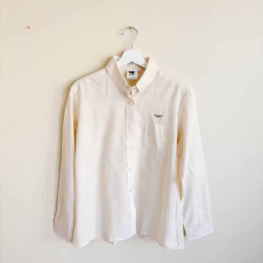 Vintage TCBY "The Country's Best Yogurt" Single-Stitch Button-Down Shirt - Vintage from the 1980s