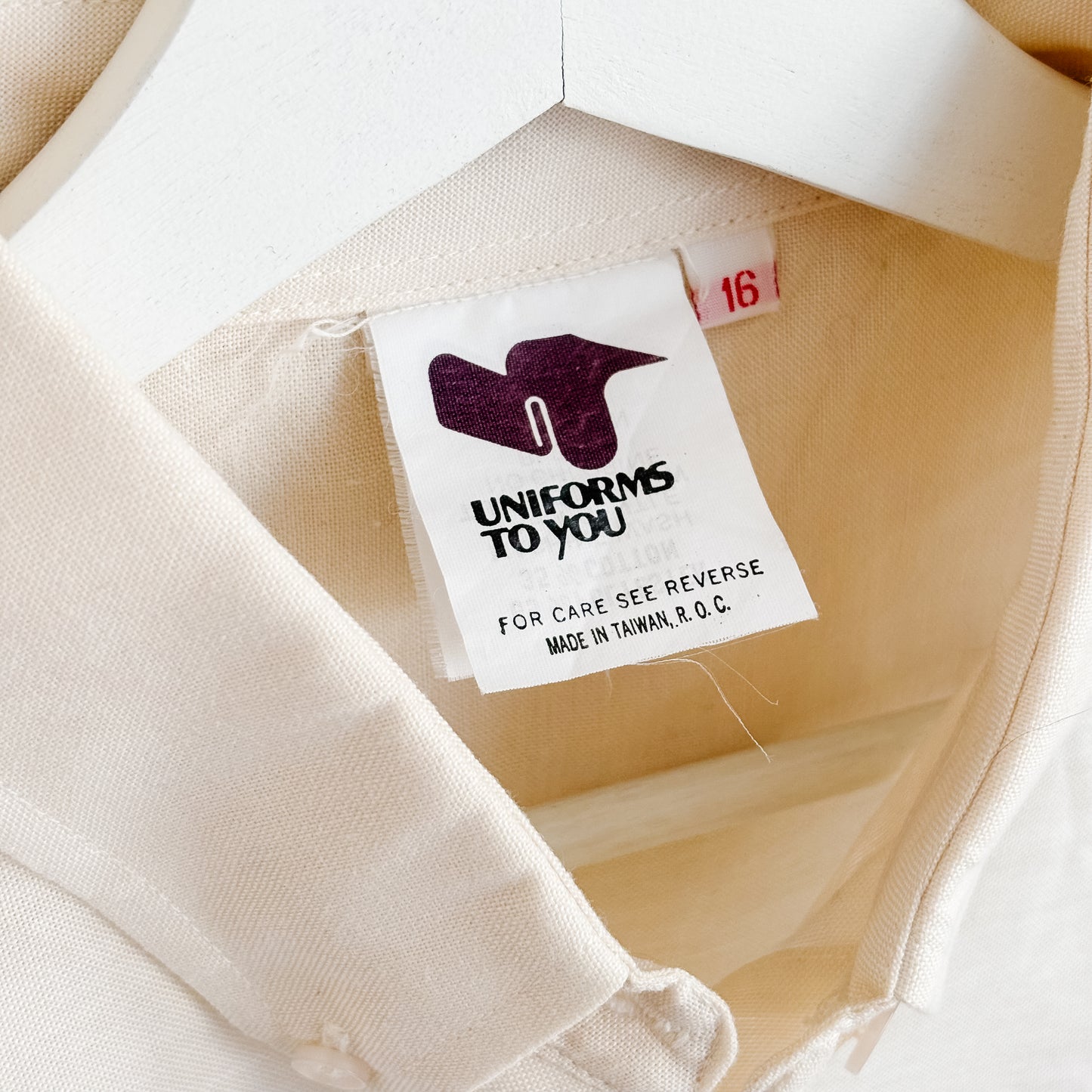 Vintage TCBY "The Country's Best Yogurt" Single-Stitch Button-Down Shirt - Vintage from the 1980s