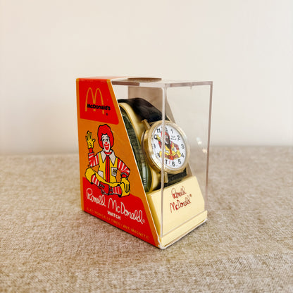 McDonald's Watch - Ronald McDonald Manual Winding Criterion Watch - With Packaging