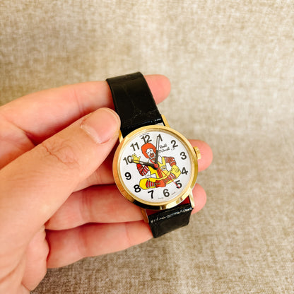 McDonald's Watch - Ronald McDonald Manual Winding Criterion Watch - With Packaging