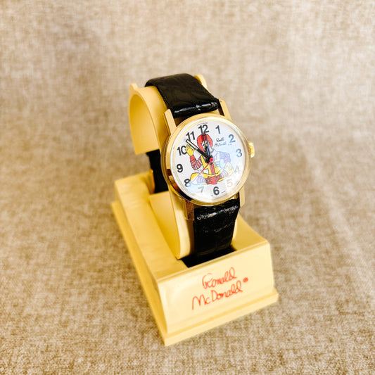 McDonald's Watch - Ronald McDonald Manual Winding Criterion Watch - Partial Packaging