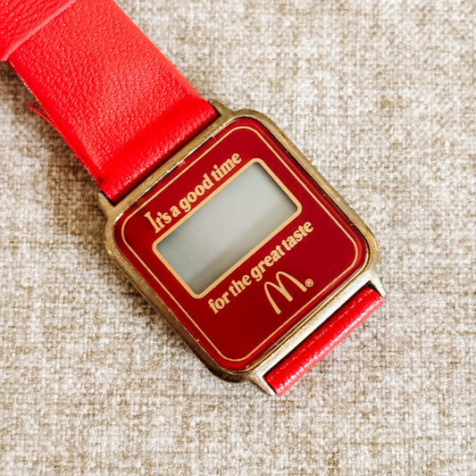 McDonald's Digital Watch - It's a Good Time for the Great Taste - Not Working