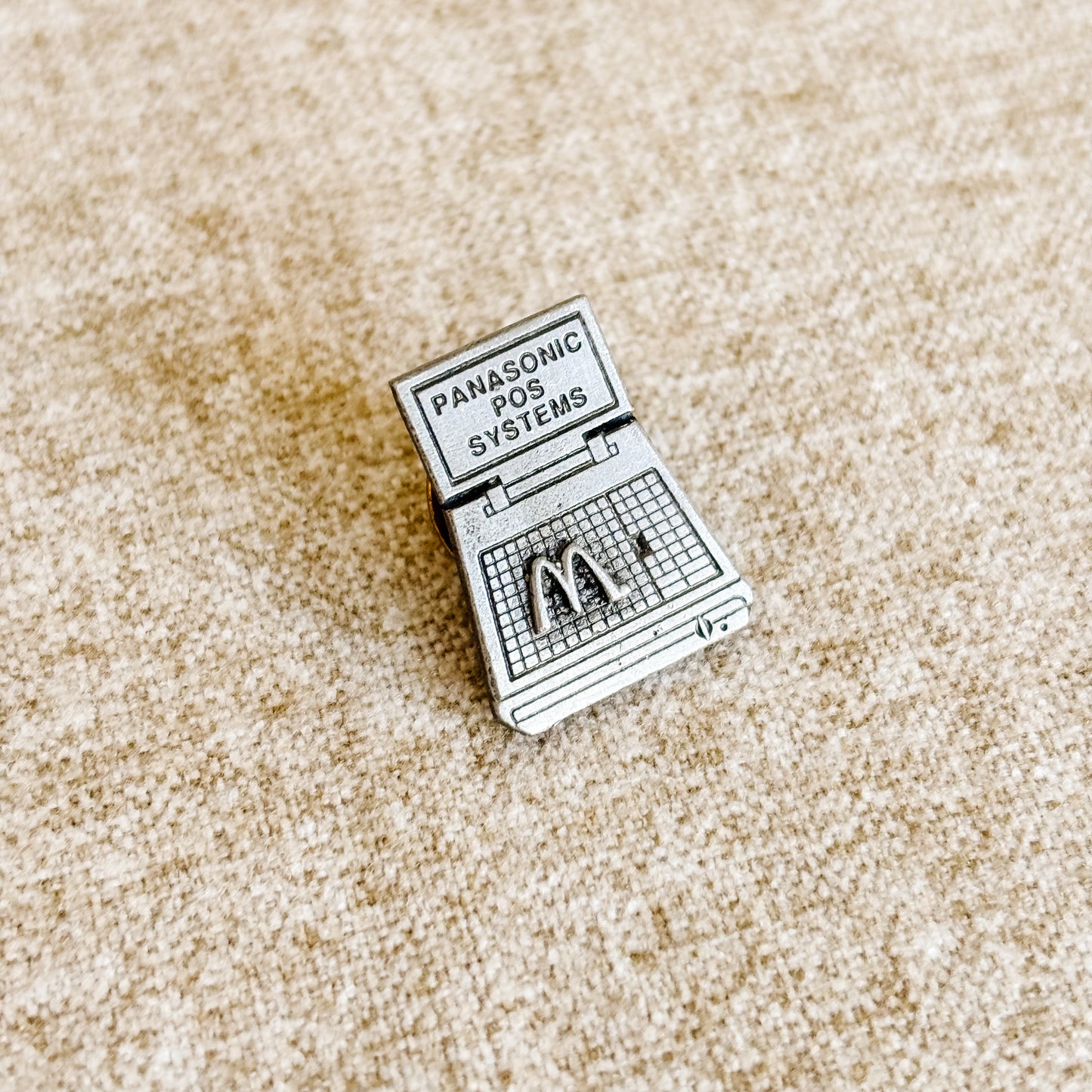 McDonald's Vendor Pin - Panasonic POS Systems - Vintage 1980s
