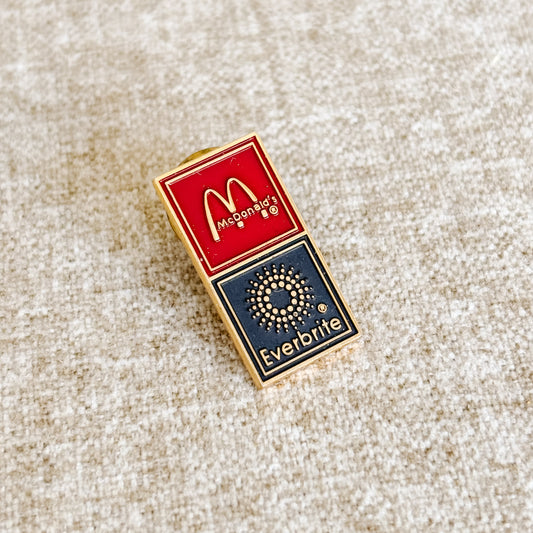 McDonald's Vendor Pin - Everbrite Electric Signs - Vintage 1980s
