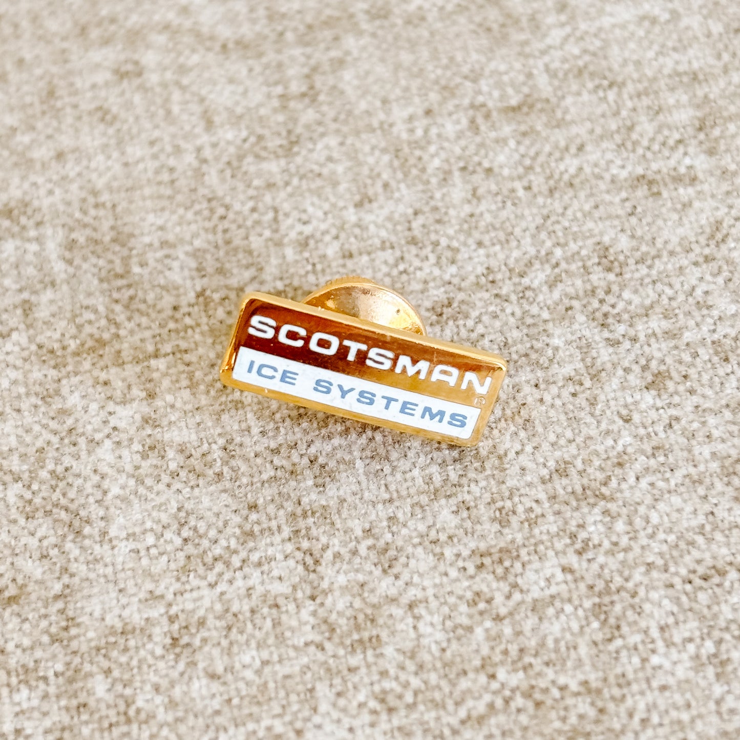 McDonald's Vendor Pin - Scotsman Ice Systems - Vintage 1980s