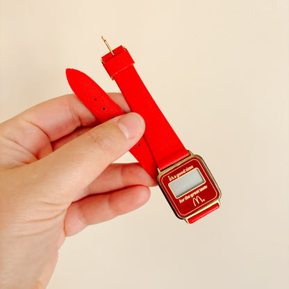McDonald's Digital Watch - It's a Good Time for the Great Taste - Not Working