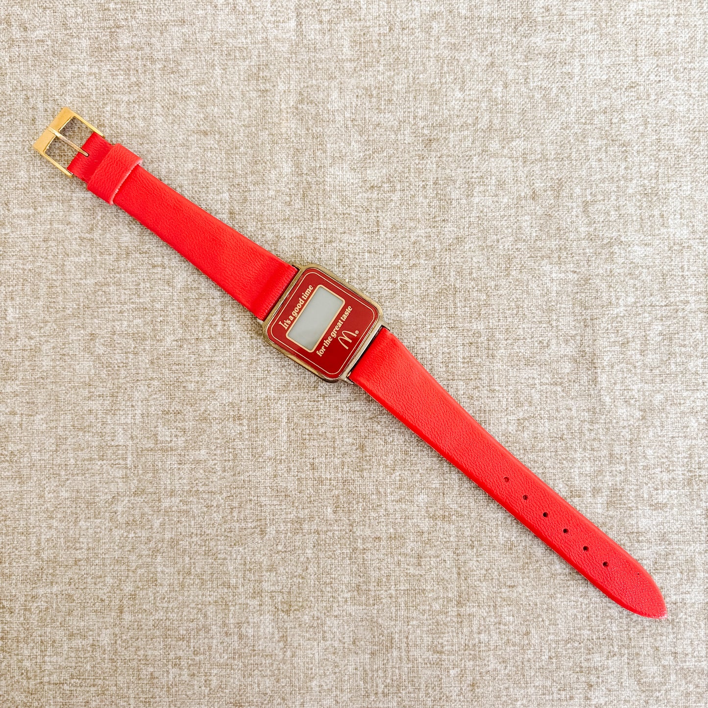 McDonald's Digital Watch - It's a Good Time for the Great Taste - Not Working