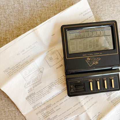 McDonald's Digital Alarm Clock - "The Heat is On" - Not Working