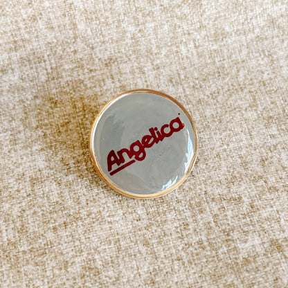 McDonald's Vendor Pin - Angelica Uniform - Vintage 1980s