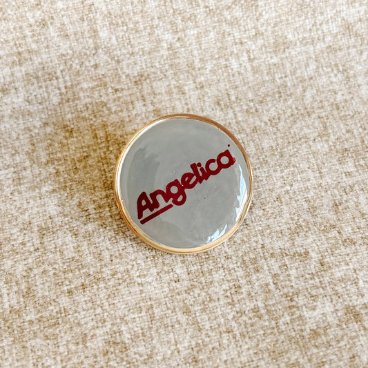 McDonald's Vendor Pin - Angelica Uniform - Vintage 1980s