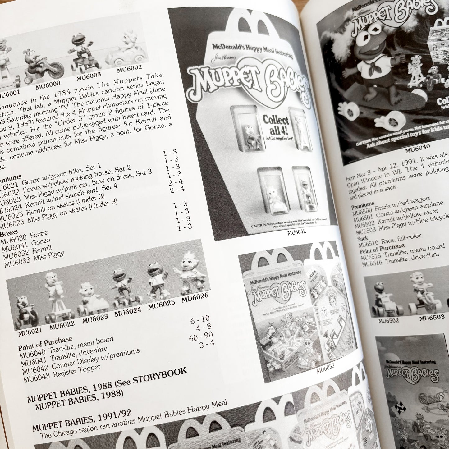 Tomarts Price Guide to McDonald's Happy Meal Collectibles 1st ed. 1992