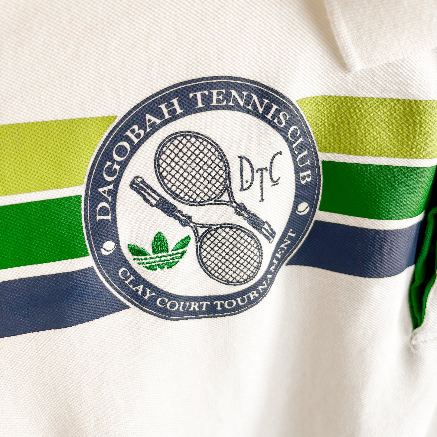 Star Wars x Adidas Dagobah Tennis Club Cream Polo Shirt - Size XL