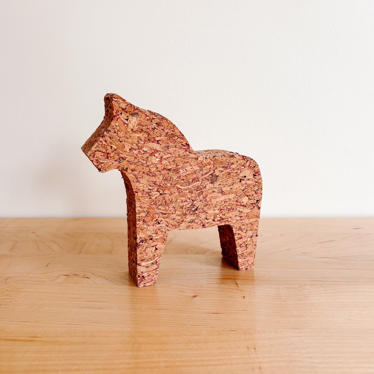 IKEA VINTERFINT 6" Cork Swedish Dala Horse