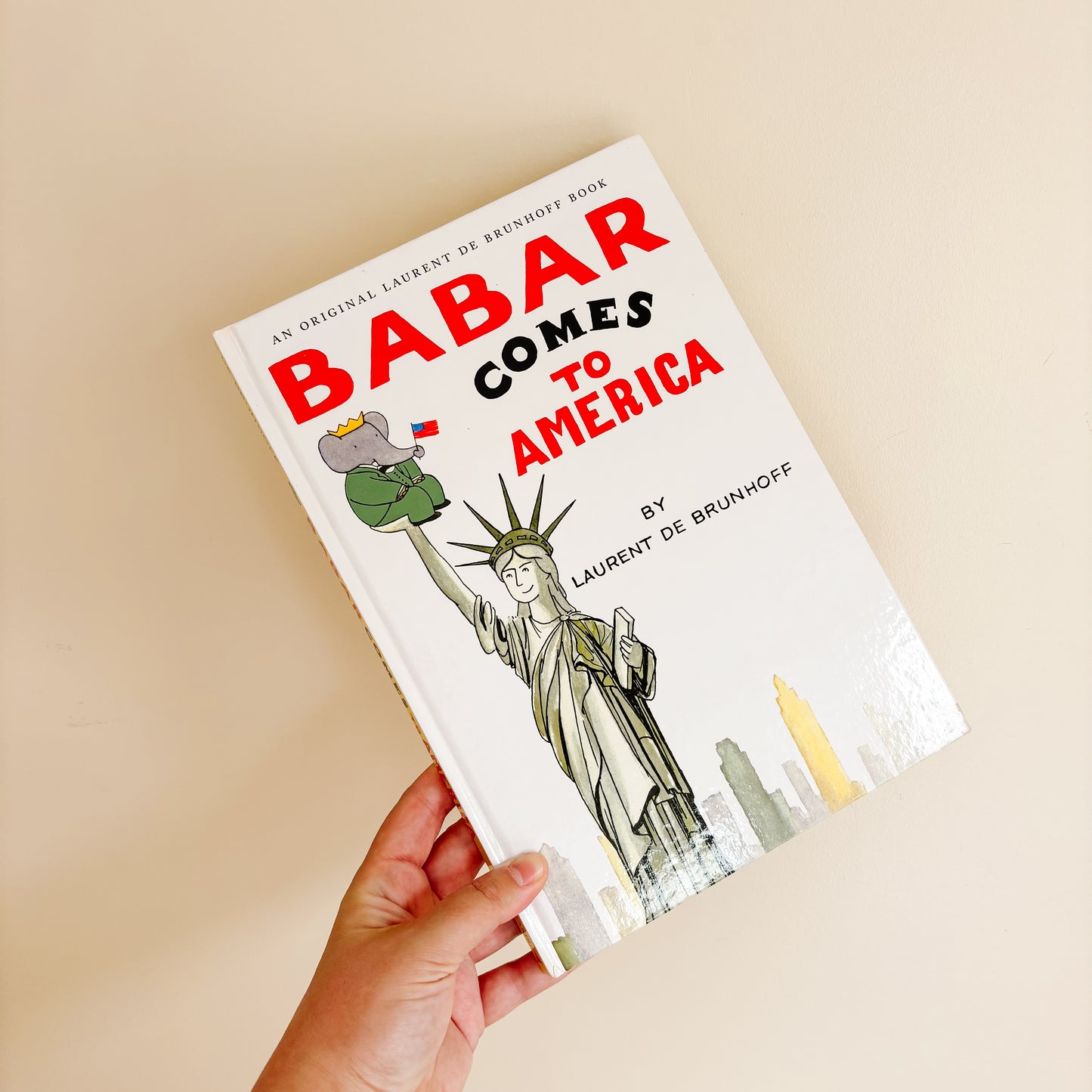 Babar Comes to America - Laurent de Brunhoff (Hardcover, 2008)