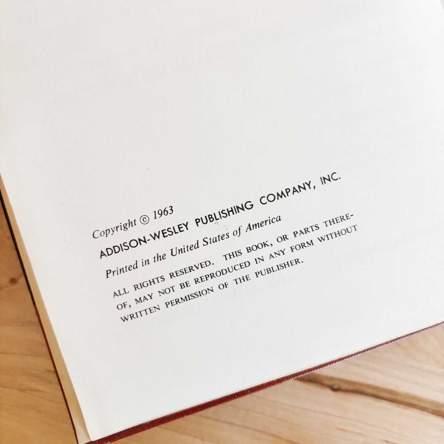 Vintage Book - Arithmetic Concepts and Skills Teachers' Edition - Addison-Wesley (1963)