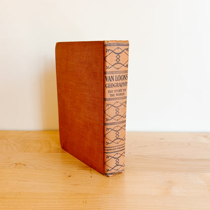 Vintage Book - Van Loon's Geography: The Story of the World (1940)