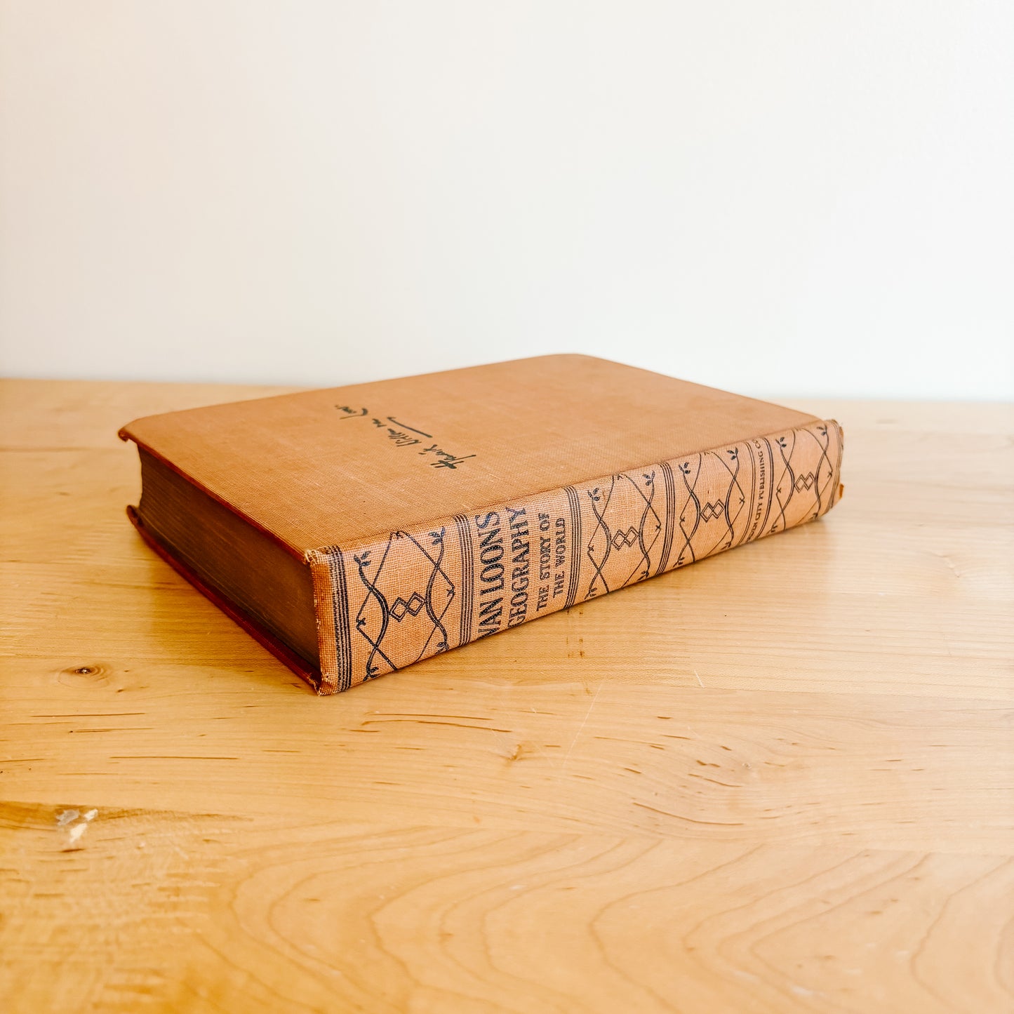 Vintage Book - Van Loon's Geography: The Story of the World (1940)
