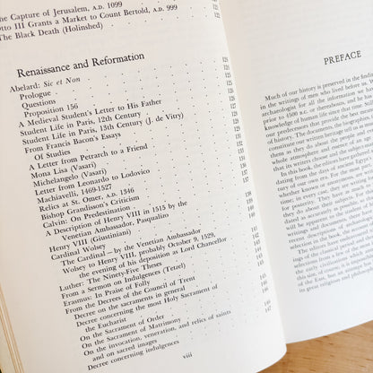 Vintage Book - A Sourcebook for Ancient and Medieval History (1963)