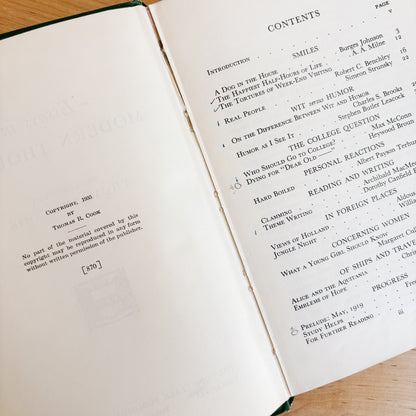 Vintage Book - Essays in Modern Thought (Copp Clark, 1935)