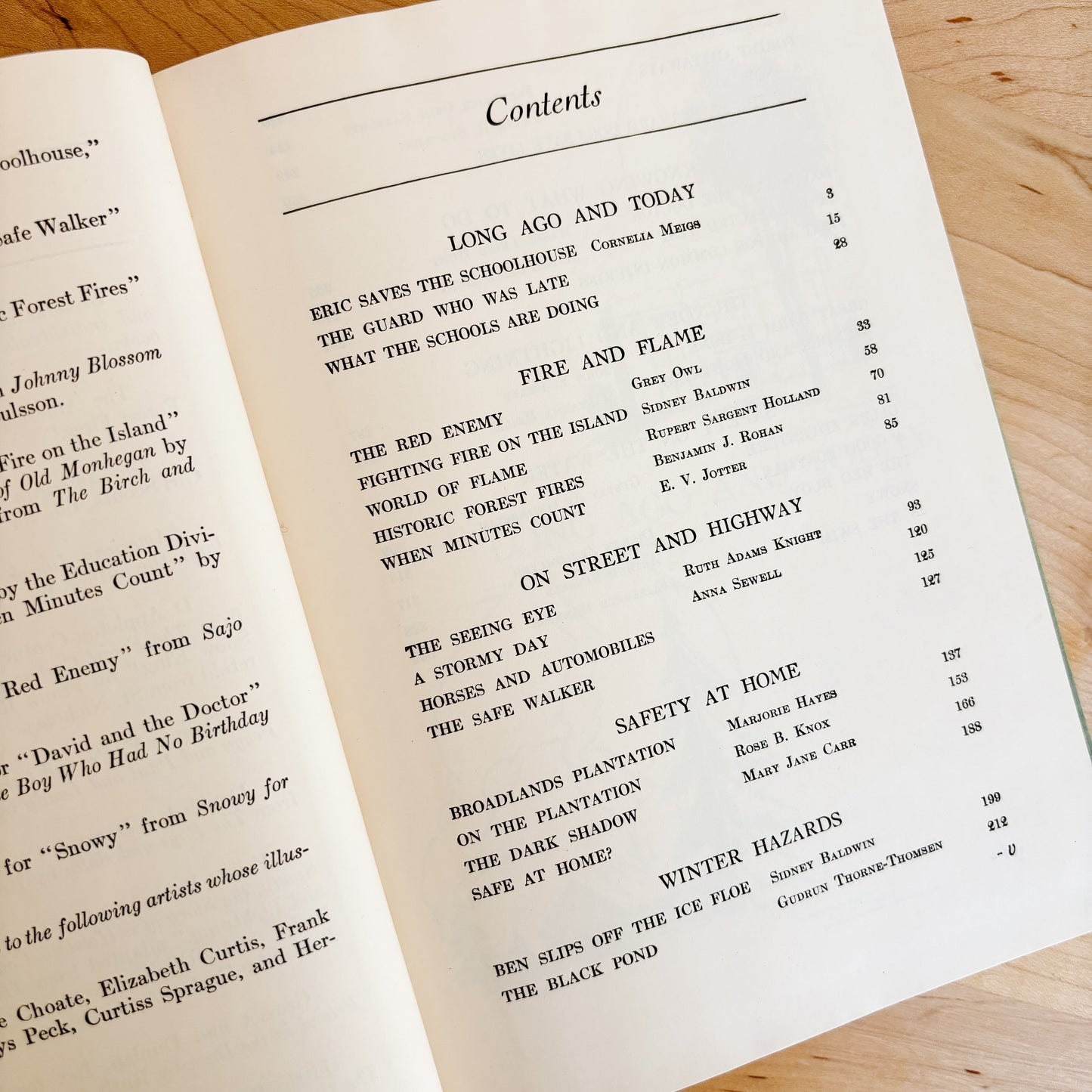 Vintage Book - The Road to Safety on Land and Water (1938)