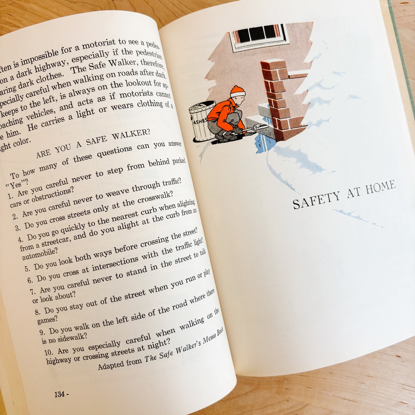 Vintage Book - The Road to Safety on Land and Water (1938)