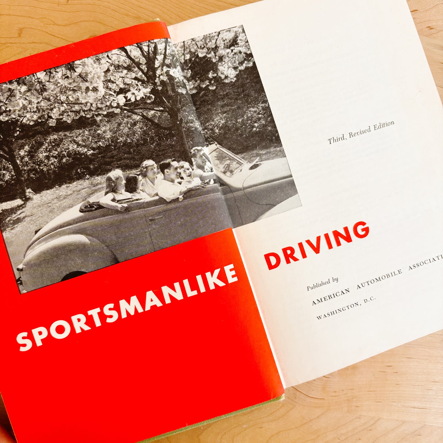 Vintage Book - American Automobile Association - Sportsmanlike Driving (1955)