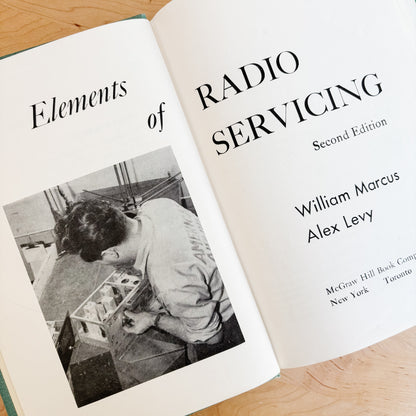 Vintage Book - Elements of Radio Servicing, Second Edition (1955)
