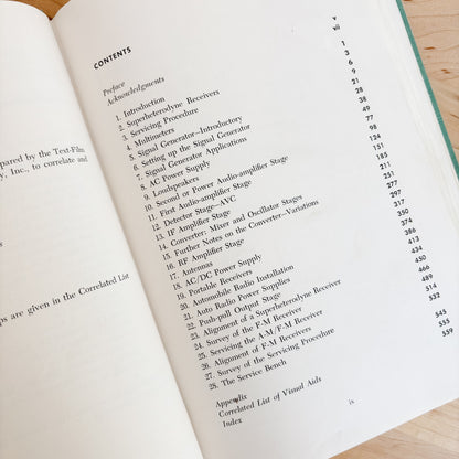 Vintage Book - Elements of Radio Servicing, Second Edition (1955)