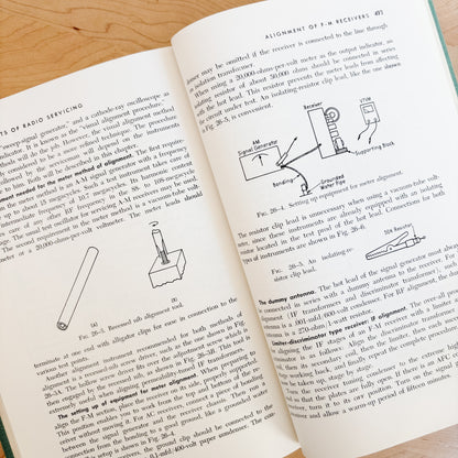 Vintage Book - Elements of Radio Servicing, Second Edition (1955)