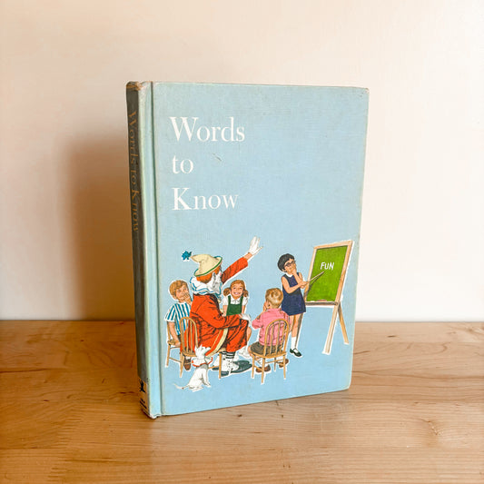 Words to Know - Harry Bricker and Yvonne Beckwith (1972)