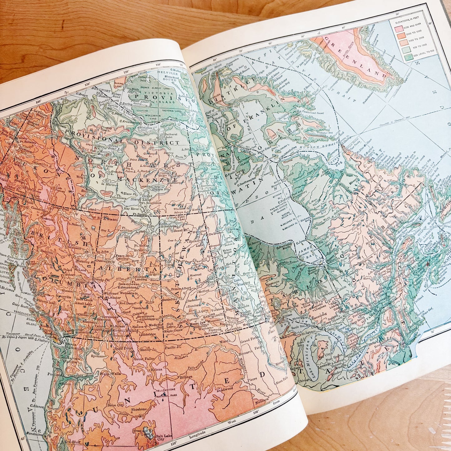 Ontario Public School Geography - Published in Toronto (1940s)