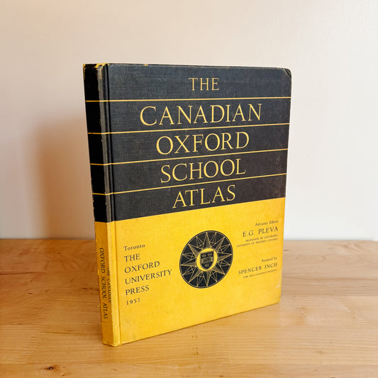 The Canadian Oxford School Atlas - Oxford University Press (1957)