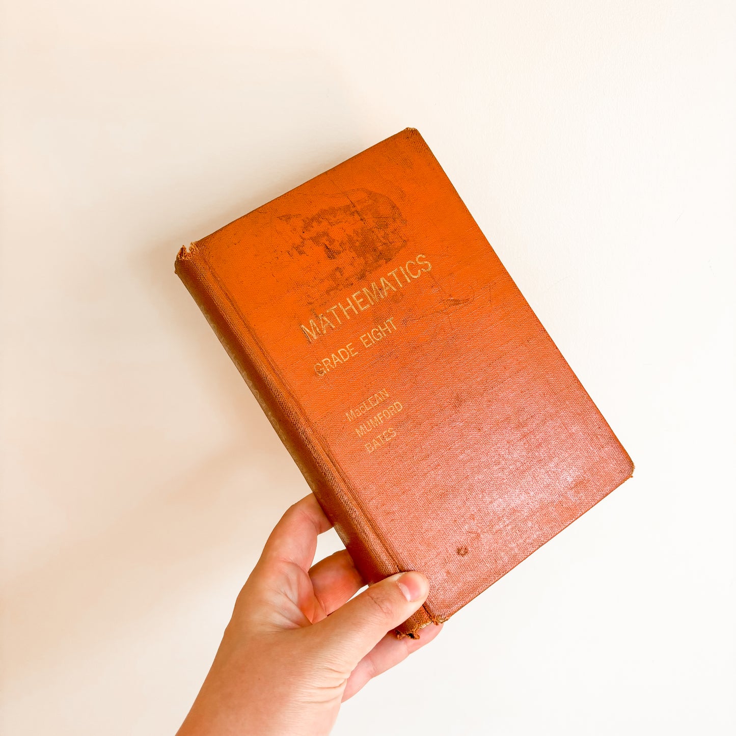 Vintage Book - Mathematics Grade Eight - Copp Clark Canada (1965)