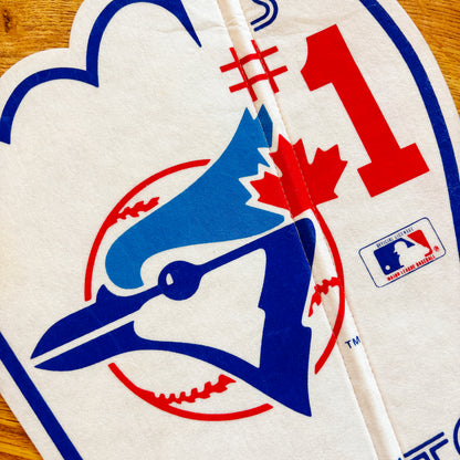 Vintage Toronto Blue Jays #1 Finger Felt Pennant