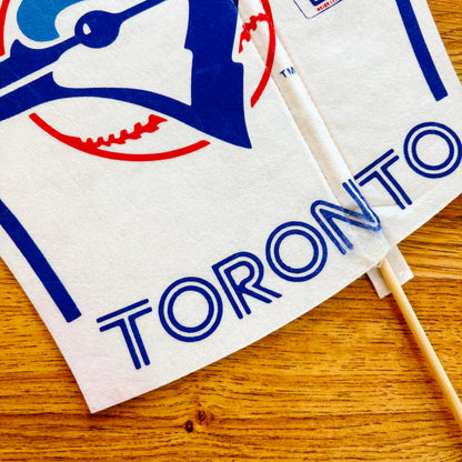 Vintage Toronto Blue Jays #1 Finger Felt Pennant