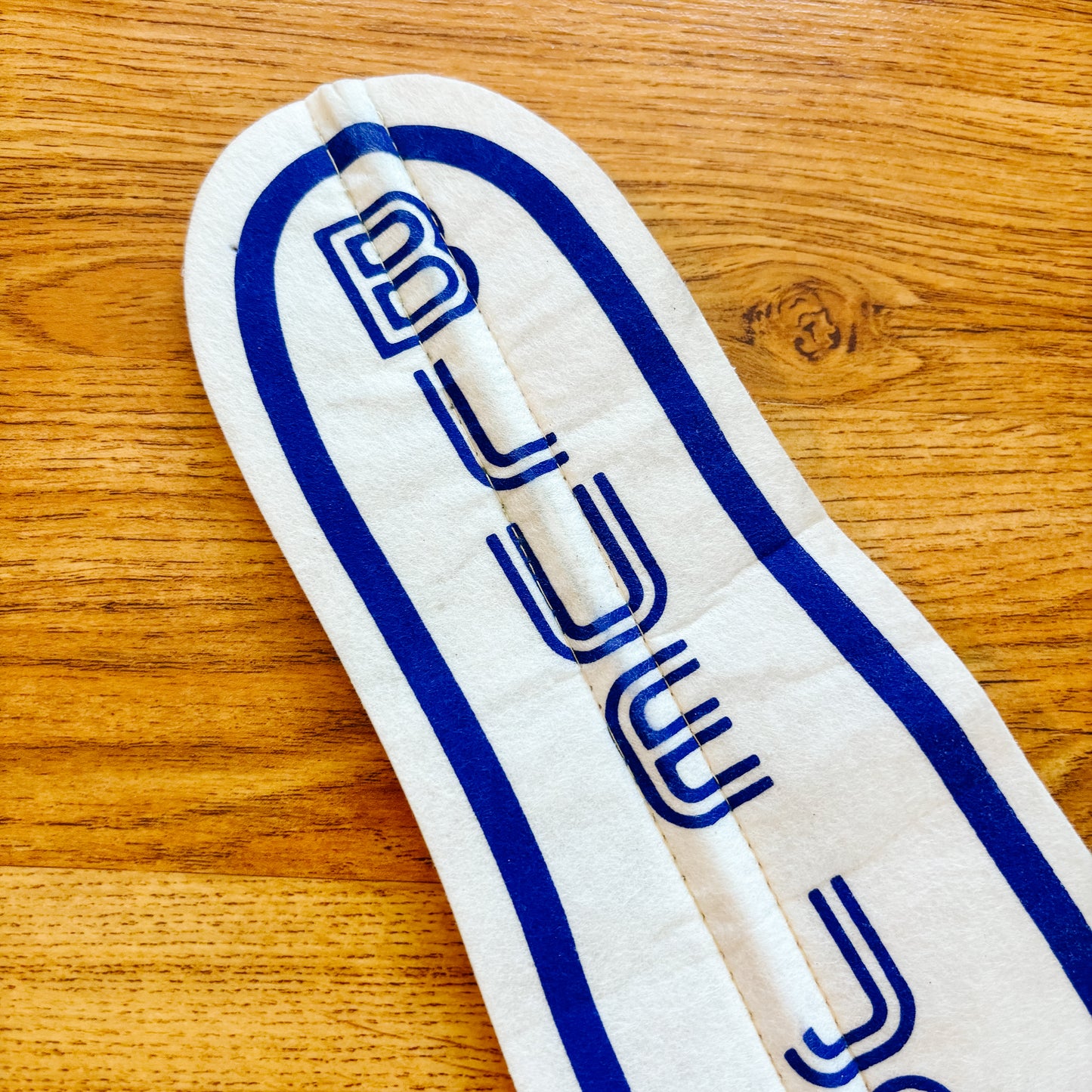 Vintage Toronto Blue Jays #1 Finger Felt Pennant