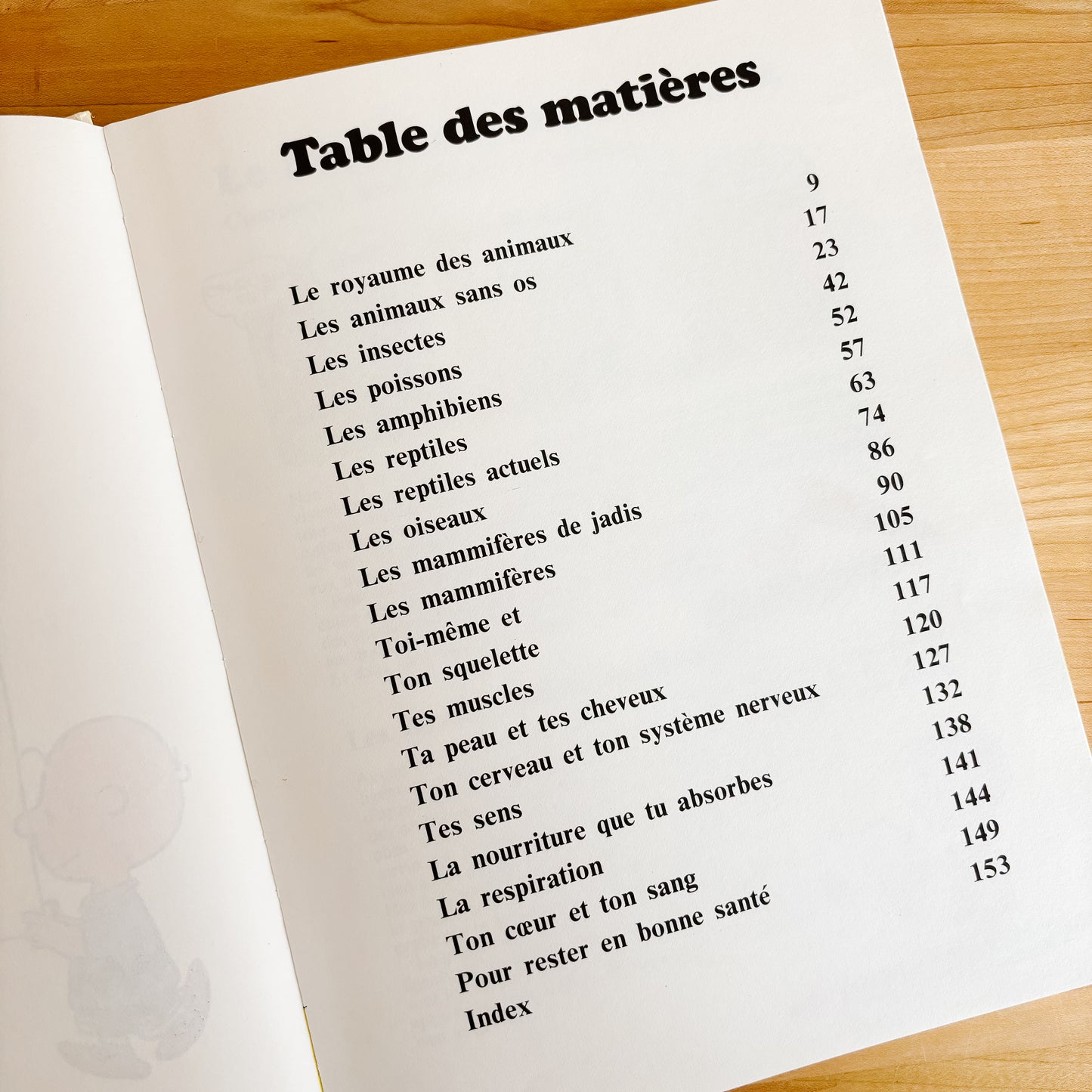 Le grand livre des questions et réponses de Charlie Brown (French Hardcover, 1982)