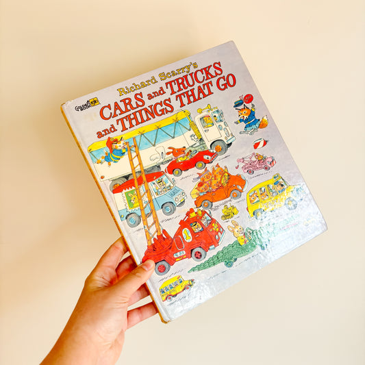 Richard Scarry - Cars and Trucks and Things That Go (Golden Book, 1974)